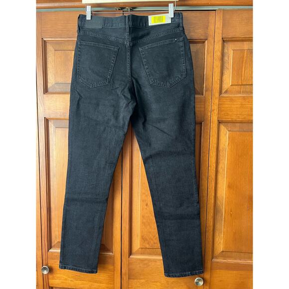 NWT Everlane Men's The Organic Cotton Slim Fit Denim Jeans Coal Black Size 32X32 - Picture 4 of 11